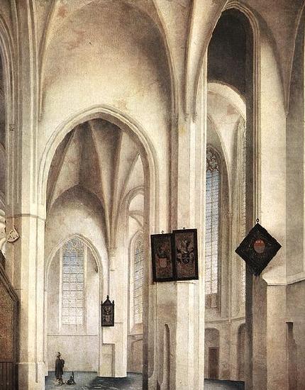 Pieter Jansz Saenredam Interior of the St Jacob Church in Utrecht china oil painting image